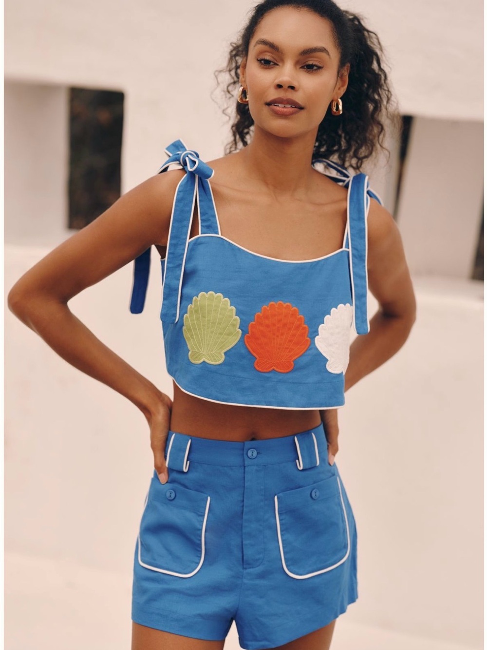 NWT Farm Rio x Anthropologie Destination Shorts Size XL